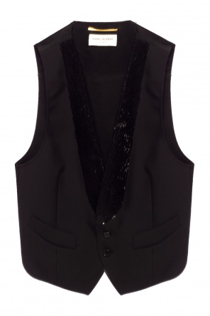 Beaded vest, zdjęcie 1 Beaded vest od Saint Laurent